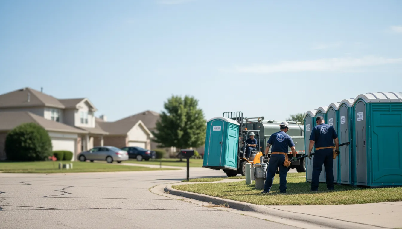 Porta Potty Rental in Four States, WV near me